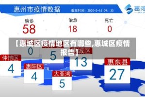 【惠城区疫情地区有哪些,惠城区疫情报告】
