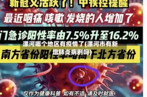 漯河哪个地区有疫情了(漯河市有新增肺炎病例吗)