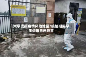 大学谎报疫情风险地区/疫情期间学生谎报自己位置