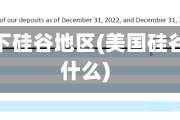 美国疫情下硅谷地区(美国硅谷指的是什么)