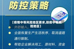 【疫情中等风险地区要求,防疫中等风险地区】