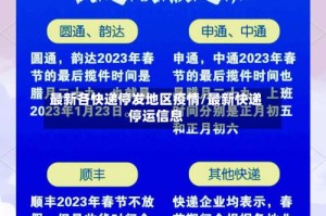 最新各快递停发地区疫情/最新快递停运信息