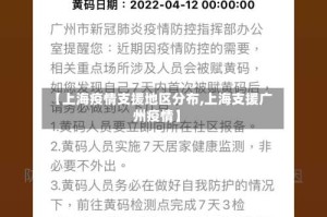 【上海疫情支援地区分布,上海支援广州疫情】