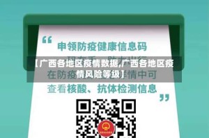 【广西各地区疫情数据,广西各地区疫情风险等级】