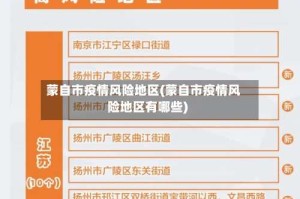 蒙自市疫情风险地区(蒙自市疫情风险地区有哪些)