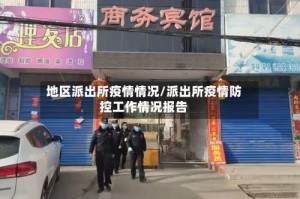 地区派出所疫情情况/派出所疫情防控工作情况报告