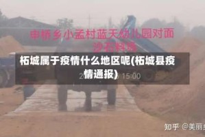 柘城属于疫情什么地区呢(柘城县疫情通报)