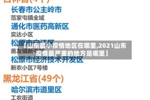 【山东最小疫情地区在哪里,2021山东疫情最严重的地方是哪里】