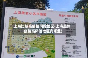 上海比较高疫情风险地区(上海最新疫情高风险地区有哪些)