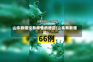 山东新增没有疫情的地区(山东有新增吗)