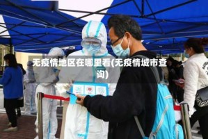 无疫情地区在哪里看(无疫情城市查询)