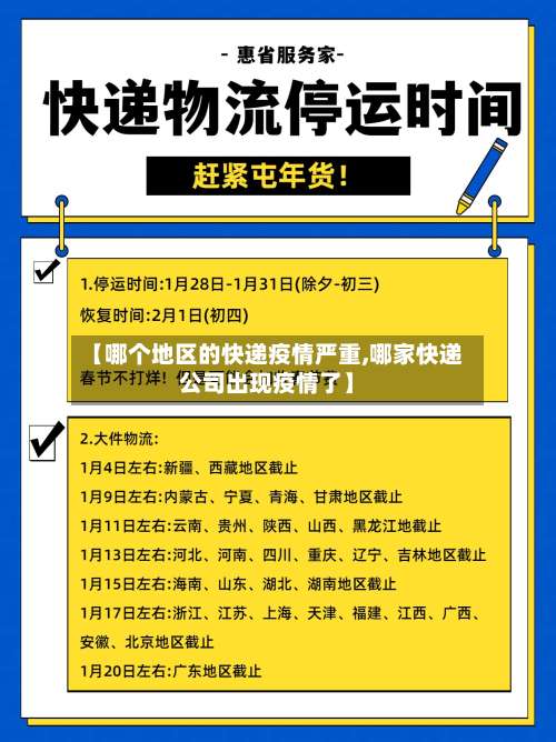 【哪个地区的快递疫情严重,哪家快递公司出现疫情了】-第1张图片