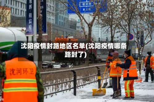 沈阳疫情封路地区名单(沈阳疫情哪条路封了)-第3张图片