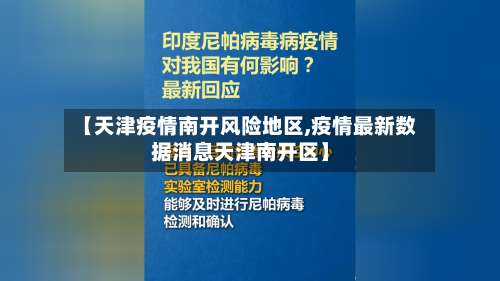 【天津疫情南开风险地区,疫情最新数据消息天津南开区】-第1张图片