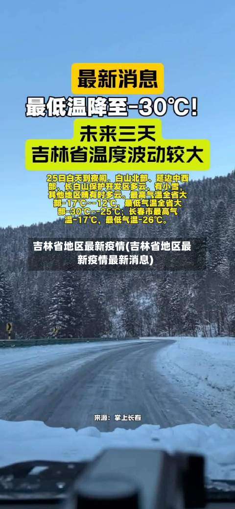 吉林省地区最新疫情(吉林省地区最新疫情最新消息)-第1张图片