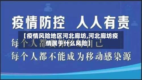 【疫情风险地区河北廊坊,河北廊坊疫情属于什么风险】-第1张图片