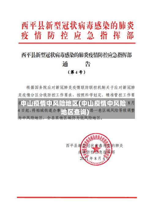 中山疫情中风险地区(中山疫情中风险地区查询)-第1张图片
