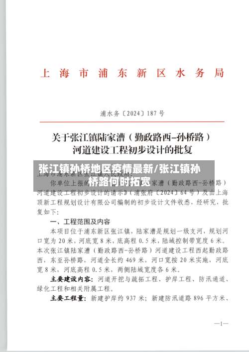张江镇孙桥地区疫情最新/张江镇孙桥路何时拓宽-第1张图片