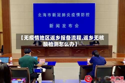 【无疫情地区返乡报备流程,返乡无核酸检测怎么办】-第2张图片