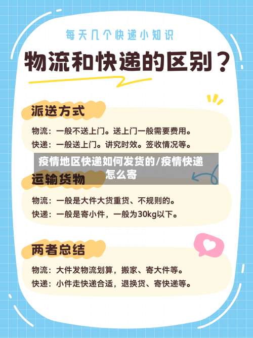 疫情地区快递如何发货的/疫情快递怎么寄-第2张图片