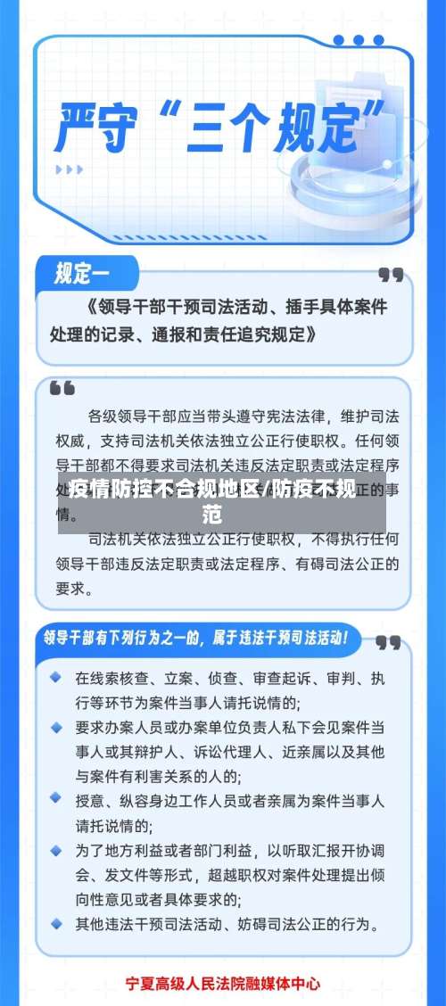 疫情防控不合规地区/防疫不规范-第1张图片