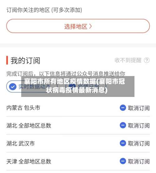 襄阳市所有地区疫情数据(襄阳市冠状病毒疫情最新消息)-第3张图片