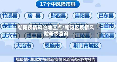 朝阳疫情风险地区点/朝阳区疫情风险等级查询-第1张图片